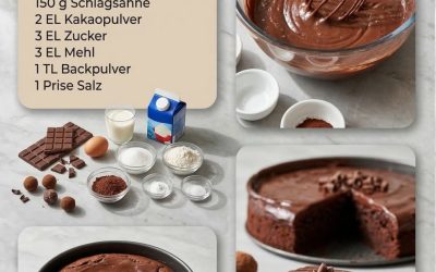 Schokokuchen in nur 3 Minuten