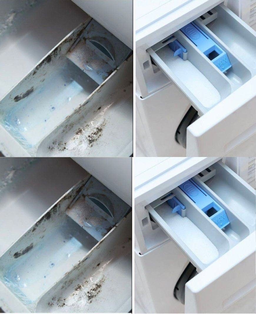 Der geniale Trick zum Reinigen der Waschmaschinenschublade