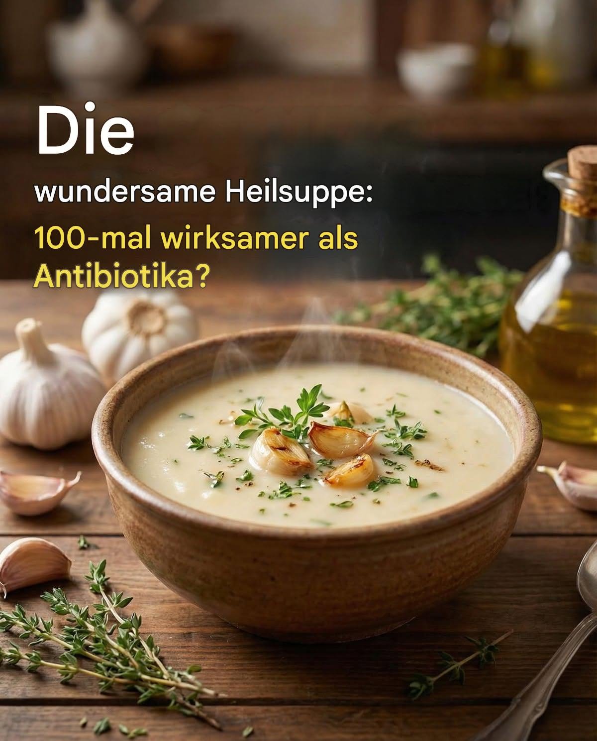 Die Wunderheilungssuppe – 100-mal wirksamer als jedes Antibiotikum