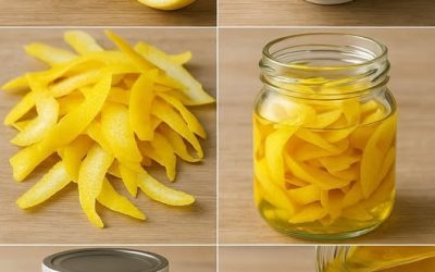 Mach DAS mit Zitronenschalen – und du wirst sie nie wieder wegwerfen!