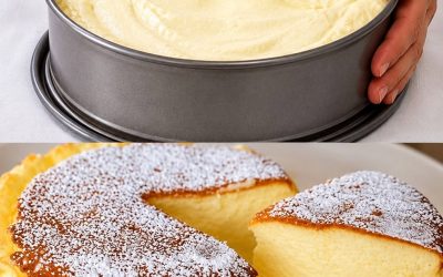 Wie Lecker ist das denn! Ultracremiger Quarkkuchen ohne Boden in 5 Minuten zuberietet !