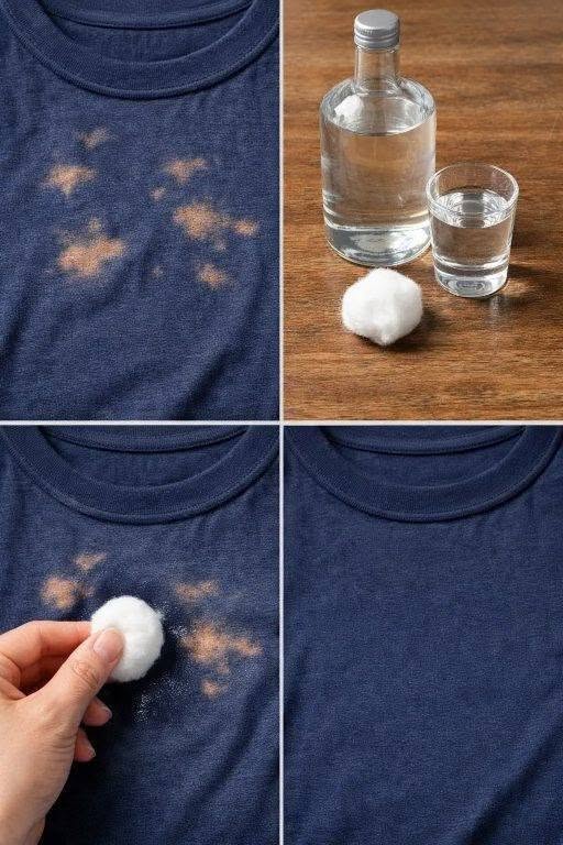 Bleichflecken auf Ihrer Kleidung? Wegwerfen ist nicht nötig: Hier ist die Lösung.