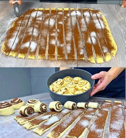 10 Min. Schnecken mit Zimtzucker