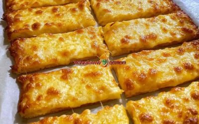 Einfacher, käsiger Snack