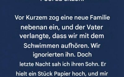 Wie eine Pool-Routine zusammengestellt wird – eine Lektion zum Thema Verständnis.