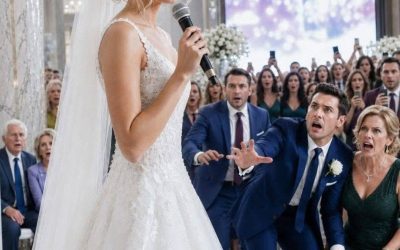 Fünfzehn Minuten vor meiner Hochzeit fand ich meine Eltern hinter einer Marmorsäule auf zwei wackeligen Plastikstühlen, während die reichen Verwandten meines Verlobten stolz in der ersten Reihe saßen wie geehrte Könige. Meine Mutter hielt meine Hand und flüsterte: „Bitte lass dir dadurch nicht den Tag verderben.“ Doch in diesem Moment wurde mir eiskalt. Ich ging zur Bühne, nahm das Mikrofon und lächelte in den Saal. „Bevor ich ‚Ja‘ sage, möchte ich euch allen etwas Wichtiges mitteilen.“ Nur fünfzehn Minuten vor Beginn der Zeremonie entdeckte ich meine Eltern in der Nähe des Gästeeingangs, fast verborgen hinter einer hohen Marmorsäule. Vor ihnen stapelten sich Tabletts mit Catering, und über ihren Köpfen leuchteten Notausgangsschilder. Auf der anderen Seite des Ballsaals hatte die Familie meines Verlobten die besten Plätze unter funkelnden Kronleuchtern inne, umgeben von Luxus, für den sie nicht bezahlt hatten. Meine Mutter bemerkte als Erste, wie sich mein Gesichtsausdruck veränderte. „Lass dir davon nicht den Hochzeitstag verderben, Liebling“, flüsterte sie und zwang sich zu einem Lächeln, das jeden Moment zu zerbrechen drohte. Mein Vater saß schweigend neben ihr, die Hände im Schoß gefaltet, den Blick auf den Boden gerichtet, als hätte er etwas Schändliches getan. Hatte er nicht. Der Grand Ellison Ballroom wirkte wie eine Szene aus einem Traum. Weiße Rosen säumten den Mittelgang. Kristallgläser glitzerten im goldenen Licht. Ein Streichquartett spielte leise in der Nähe des Altars, während zweihundert Gäste in eleganten Anzügen und Kleidern leise miteinander sprachen. Mitten im Saal stand mein Verlobter, Preston Vale, und lachte mit seiner Mutter Cynthia, deren Diamanten fast so hell funkelten wie ihre Arroganz. Bei der Hochzeitsplanung hatte ich mir nur eines gewünscht. „Meine Eltern sitzen in der ersten Reihe“, sagte ich zu Preston. Er küsste meine Stirn und versprach: „Natürlich. Sie haben dich großgezogen.“ Und doch saßen sie da. Versteckt. Ignoriert. Gedemütigt. Ich wandte mich meiner Mutter zu. „Wer hat dich versetzt?“ Sie berührte sanft meinen Arm. „Schon gut, Claire.“ „Nein“, sagte ich. „Wer hat das getan?“ Mein Vater zögerte. „Eine Frau mit Headset sagte, diese Plätze seien für die Familie reserviert.“ Mein Blick wanderte durch den Ballsaal zu Cynthia. Sobald sie meinen Blick bemerkte, hob sie ihr Champagnerglas und lächelte – perfekt, aufgesetzt und eiskalt. Ein paar Sekunden später eilte Preston auf mich zu. „Claire, was machst du denn? Der Fotograf wartet.“ Ich deutete auf meine Eltern. „Warum sitzen sie hier hinten?“ Für einen kurzen Moment huschte etwas über sein Gesicht. Dann verschwand es wieder. „Mama hat sich um die Sitzordnung gekümmert“, sagte er. „Bitte mach keine Szene.“ „Meine Eltern stehen hinter einer Säule.“ Seine Stimme wurde leiser. „Sie gehören nicht gerade zur High Society, Claire. Du weißt doch, wie das bei solchen Veranstaltungen läuft.“ Die Worte trafen mich wie ein Schlag. Aber ich weinte nicht. Stattdessen brachen all die Beleidigungen, die ich ertragen hatte, wieder hervor. Cynthias Bezeichnung meiner Mutter als unscheinbar. Prestons Witz, dass der Eisenwarenladen meines Vaters nach Chemikalien roch. Seine Schwester, die fragte, ob meine Familie überhaupt richtiges Silberbesteck besäße. Monatelang hatte ich geschwiegen. Monatelang glaubten sie, ich sollte mich geehrt fühlen, in ihre Welt aufgenommen zu werden. Sie ahnten nicht, wie sehr sie sich irrten. Ich blickte an Preston vorbei zur Bühne. Das Mikrofon stand neben einem hohen Gesteck aus weißen Rosen. Und plötzlich wurde mir alles klar. Ich hob meinen Schleier. Wendete mich von Preston ab. Schuf in meinem Brautkleid zum Altar. Dann betrat ich die Bühne. Langsam wurde es still im Ballsaal. Die Gespräche verstummten. Alle Blicke richteten sich auf mich. Das Quartett legte seine Instrumente beiseite. Ich umfasste das Mikrofon und lächelte die Gäste an. „Bevor ich ‚Ja‘ sage“, begann ich, „möchte ich Ihnen allen etwas mitteilen.“ **Fortsetzung in den Kommentaren **