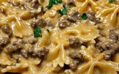Cremige Pasta mit Hackfleisch – Einfach & Lecker
