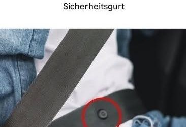 Das winzige Detail des Sicherheitsgurtes, das Ihnen wahrscheinlich noch nie aufgefallen ist