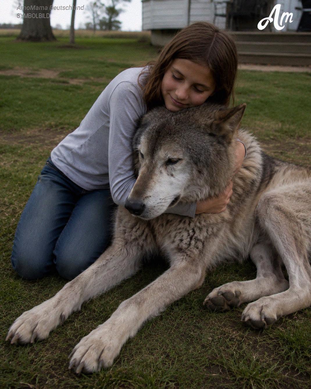 Ein Wolf kam aus dem Wald und schien zu wollen, dass ich ihm folge – ich war schockiert, wohin er mich führte