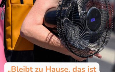 „Bleibt zu Hause, das ist eine Notlage”: Meteorologe warnt vor bis zu 44 Grad am Wochenende