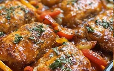 Paprikaschnitzel aus dem Ofen
