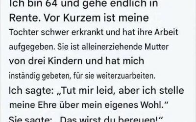 Ich war 64 und bereit für den Ruhestand – bis die Krankheit meiner Tochter alles veränderte.