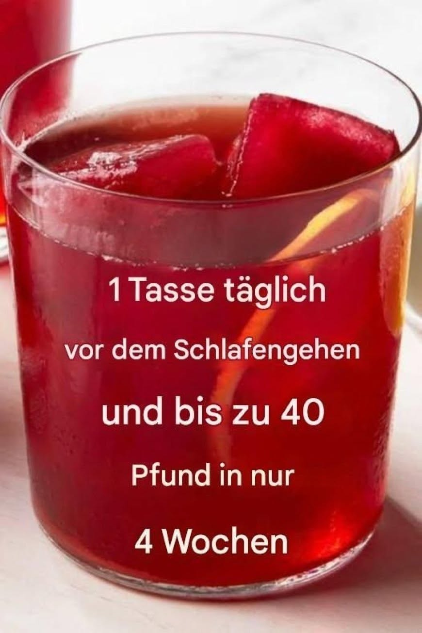 Das stärkste Fettverbrennungsgetränk zur schnellen Reduzierung von Bauchfett