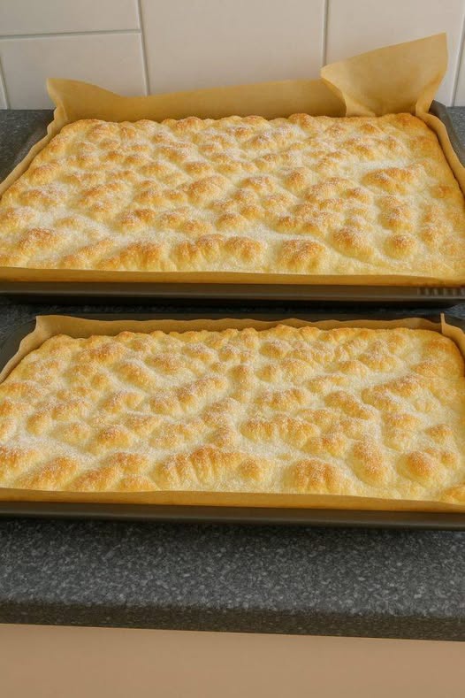Wattekuchen mit 1 Packung Pudding in 30 Minuten