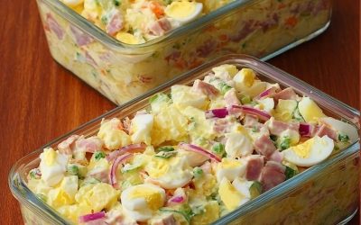 Eiersalat aus DDR Zeiten, kinderleicht und superlecker