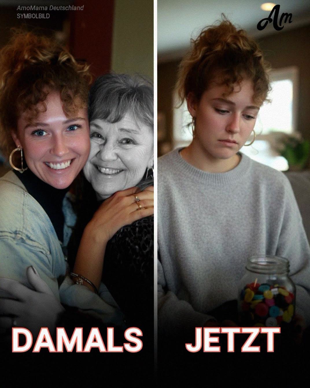 Meine Mutter hinterließ meinem Bruder das Haus und ich bekam ein altes Glas mit Knöpfen – als ich es versehentlich auf dem Boden zerschlug, erstarrte ich, als ich sah, was sich darin verbarg