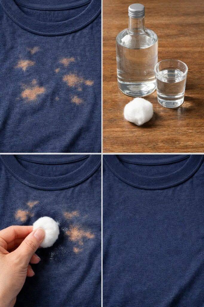 Bleichflecken auf Ihrer Kleidung? Sie müssen sie nicht wegwerfen: Hier ist die Lösung.