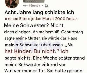 Acht Jahre lang kostete mein Aufenthalt 2.000 US-Dollar pro Monat, aber ich bekam 45 Millionen Dollar für mein Haus.