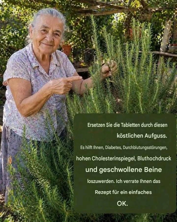 Ersetzen Sie Ihre Tabletten durch diesen köstlichen Aufguss. Er hilft Ihnen, Diabetes, Durchblutungsstörungen, hohen
