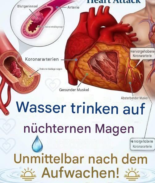Wussten Sie, dass das Trinken von Wasser auf leeren Magen … mehr anzeigen