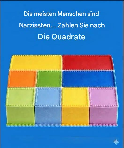 Findest du alle Quadrate? Eine visuelle Herausforderung, die viele übersehen