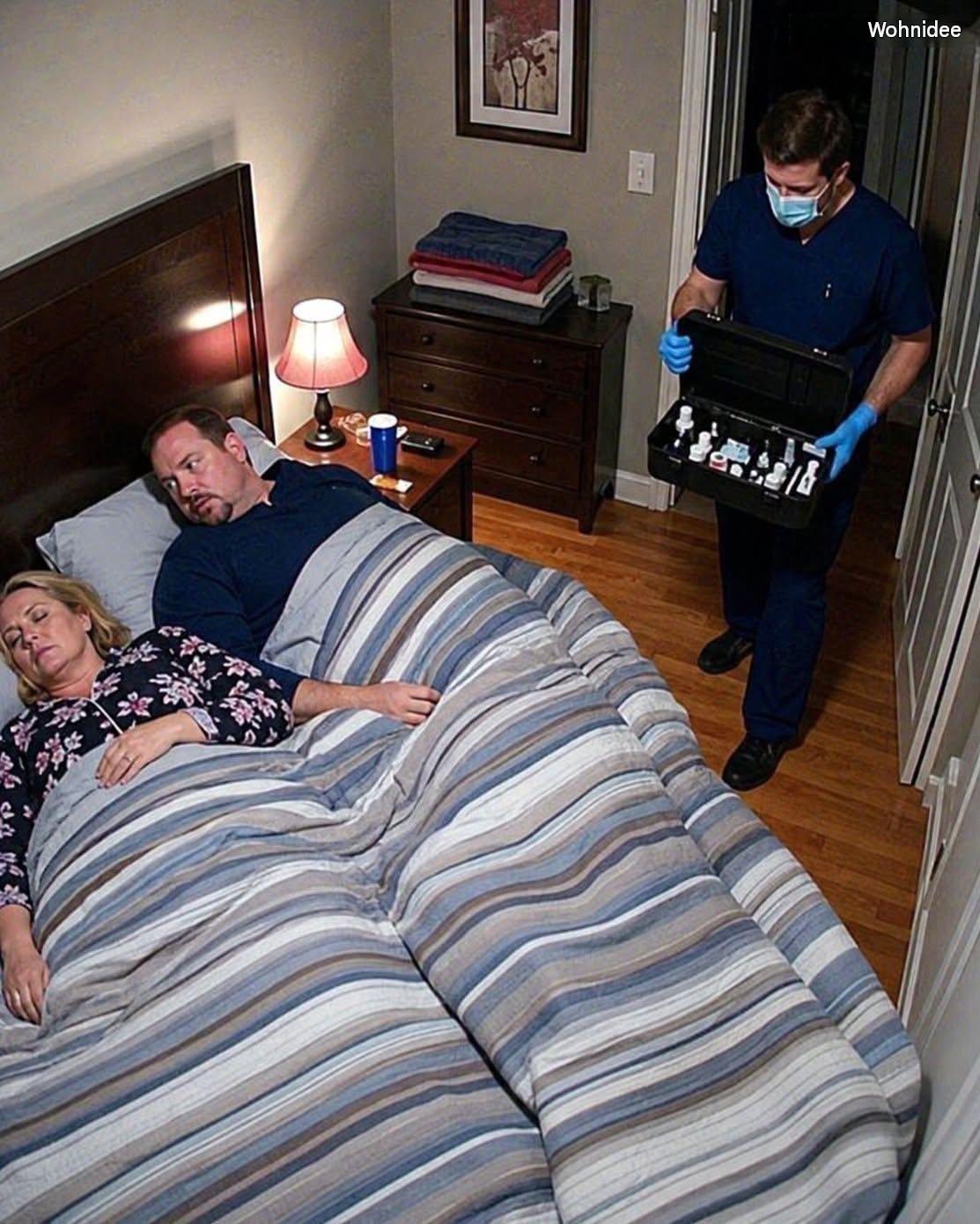 Ein Fremder betrat jede Nacht unser Schlafzimmer – dann erfuhr ich den Grund.