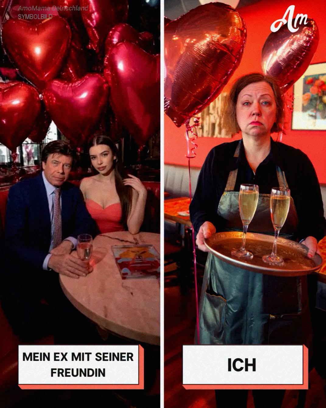 Am Valentinstag brachte mein Ex seine neue Freundin mit in das Restaurant, in dem ich arbeite – nachdem er sich über meine Schürze lustig gemacht hatte, gab ich ihm einen Umschlag