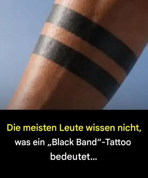 Black Band Tattoos und ihre versteckten Bedeutungen