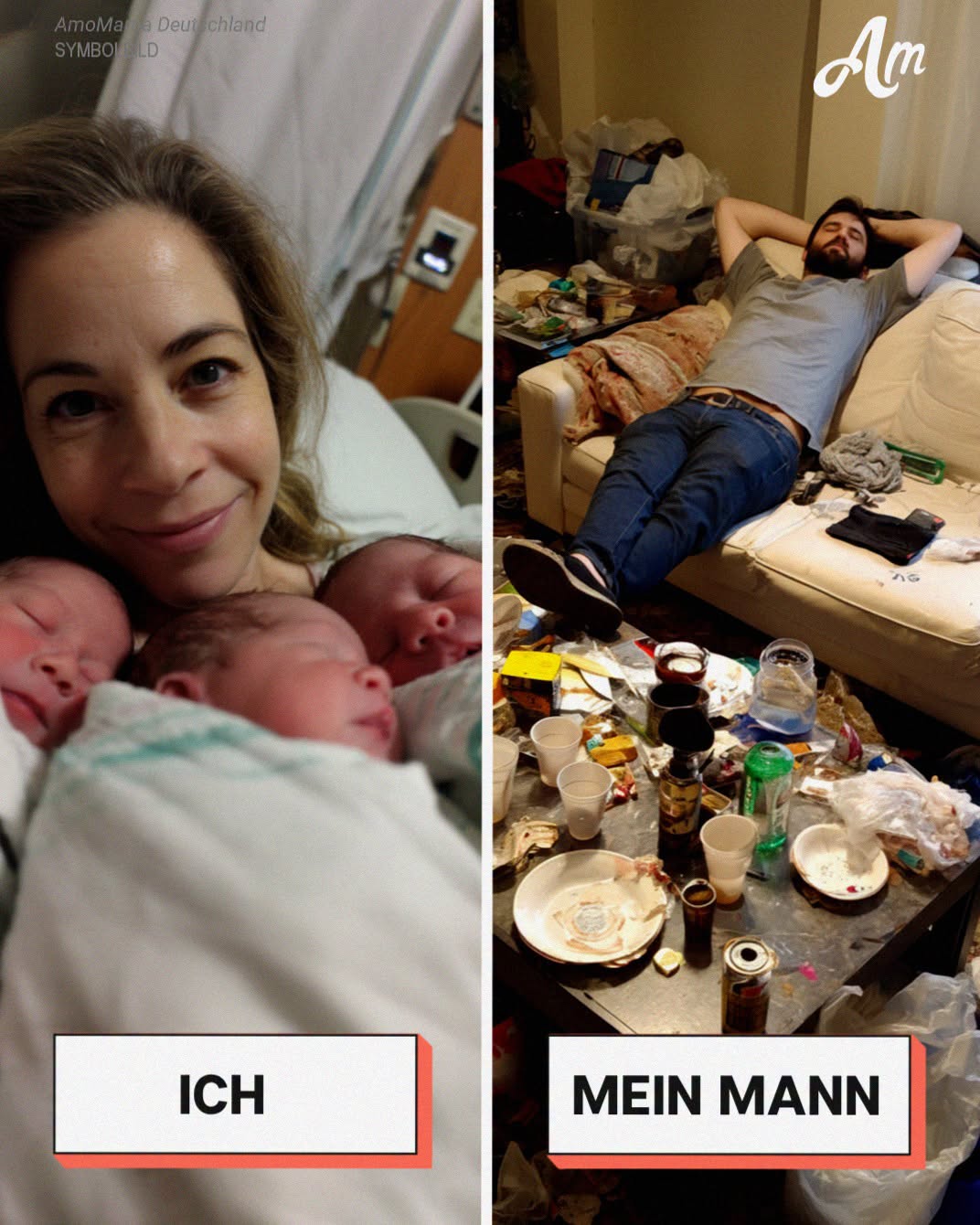 Ich kam mit neugeborenen Drillingen nach Hause und mein Mann demütigte mich auf Instagram – also plante ich eine Nacht, die er nie vergessen würde