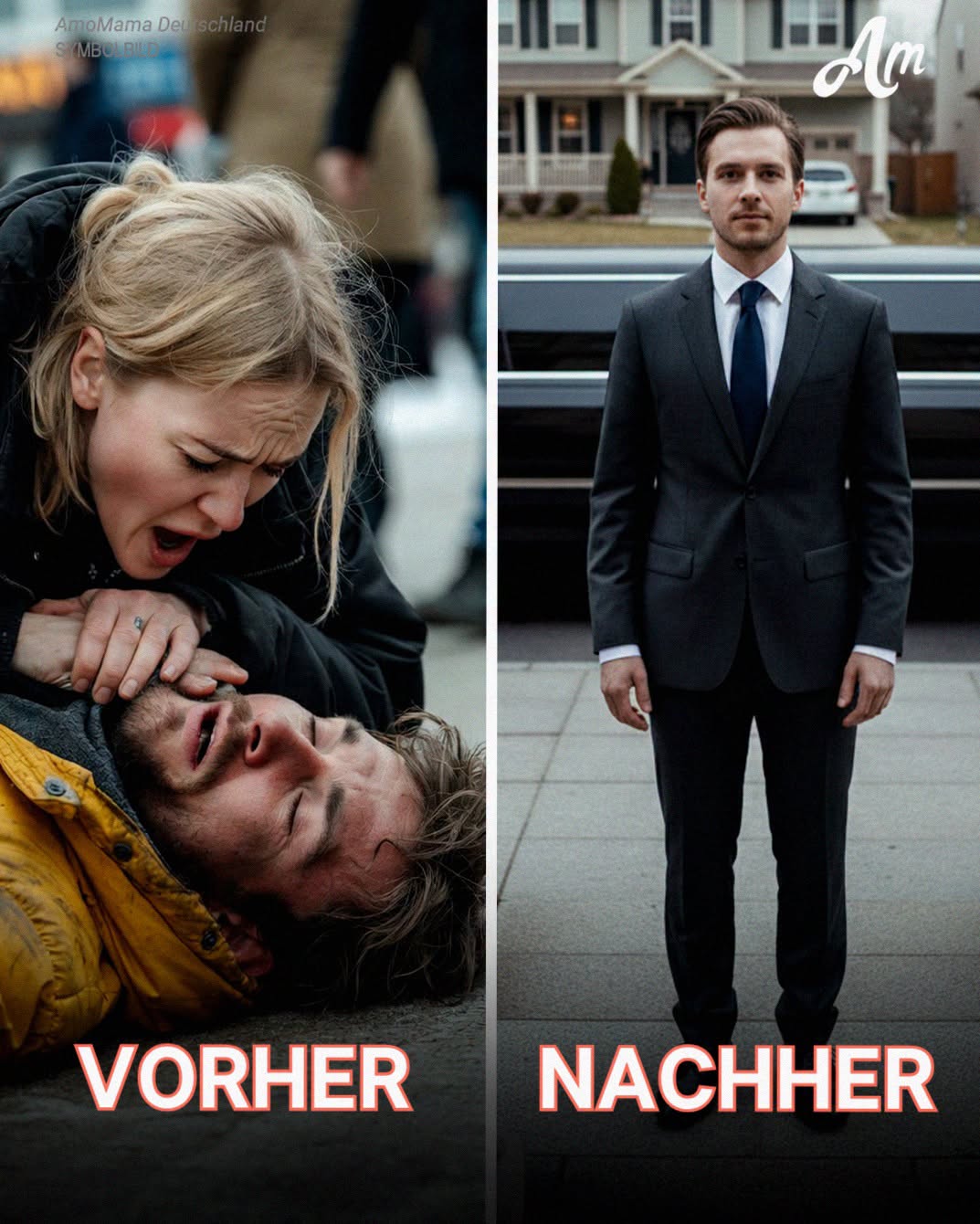 Am Valentinstag führte ich eine Herz-Lungen-Wiederbelebung bei einem Obdachlosen durch – am nächsten Tag kam eine Limousine mit meinem Namen vor meinem Haus an