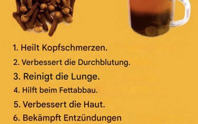 Nelkentee: Nutzen, Rezepte und Vorsichtsmaßnahmen