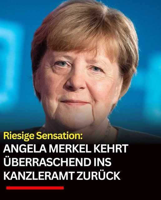 Sensation: Angela Merkel kehrt ins Kanzleramt zurück