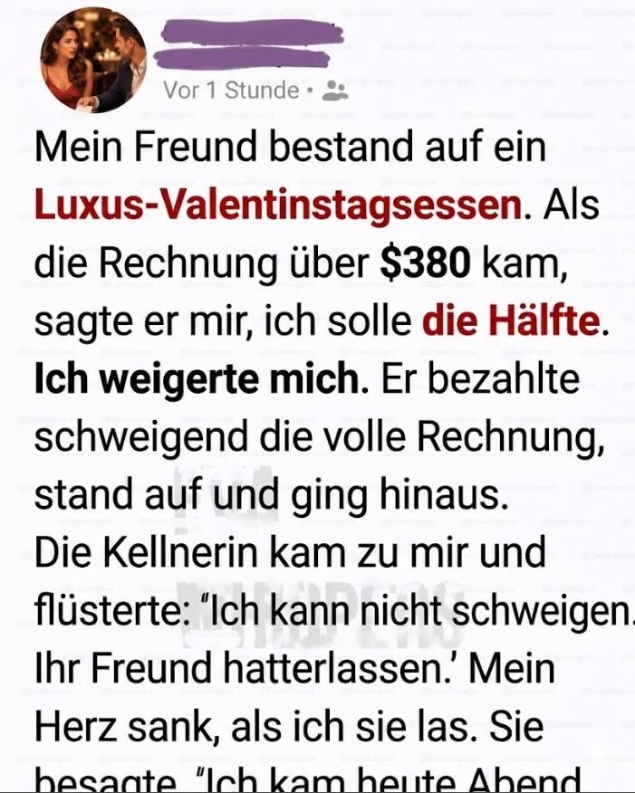 Nach 7 Gemeinsamen Jahren Wurde Dieser Valentinstag Zu Einem Abend, Den Niemand Erwartet Hätte