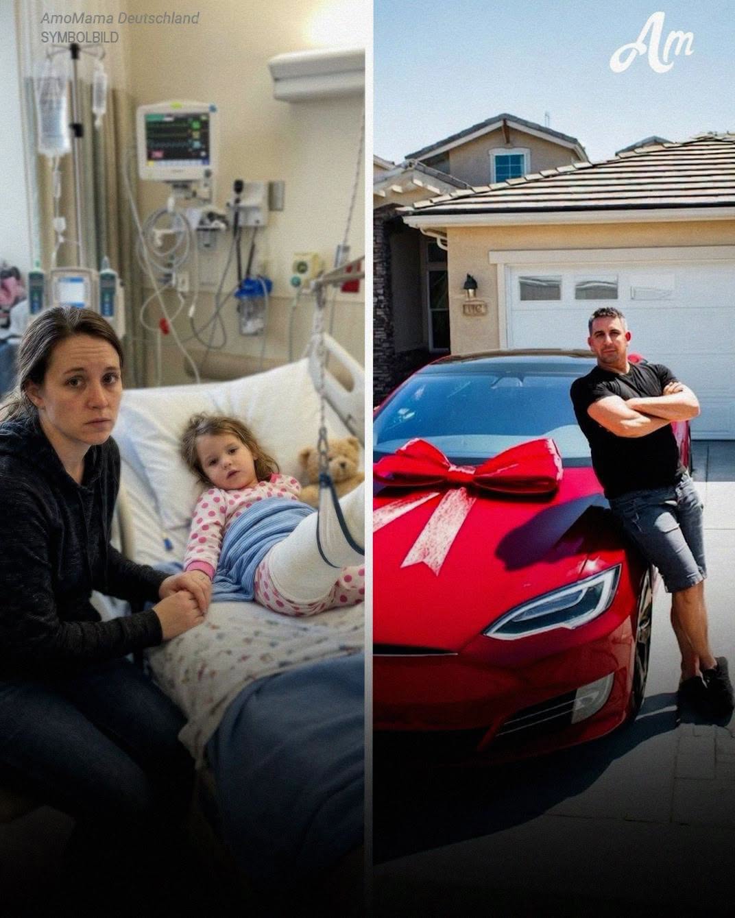 Mein Ex weigerte sich, die Kosten für die Operation unserer 5-jährigen Tochter zu übernehmen und kaufte sich stattdessen ein neues Auto – also machte ich einen Anruf, den er nicht kommen sah
