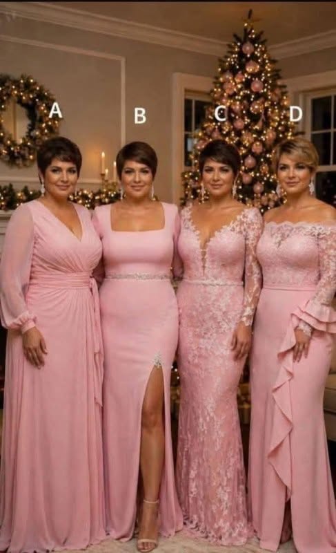 Welches wäre das eleganteste Kleid für diese Dame…?