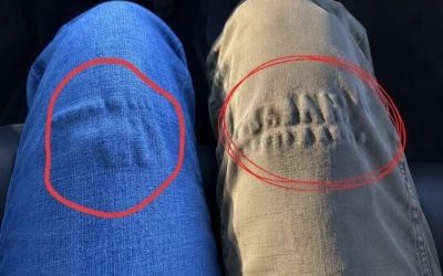 Warum deine Jeans nach dem Waschen diese seltsamen Wellen bekommen