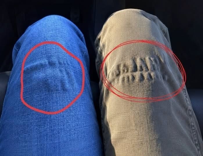Warum deine Jeans nach dem Waschen diese seltsamen Wellen bekommen