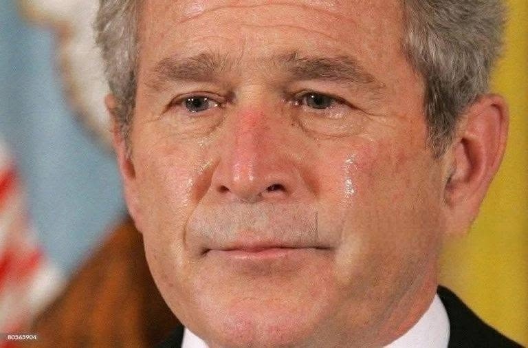 Traurige Nachrichten aus Texas: George W. Bush wurde als… bestätigt. Mehr anzeigen