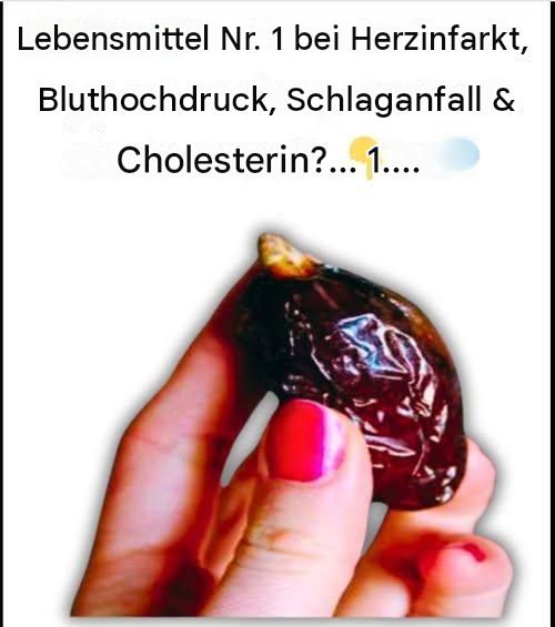 Ein Lebensmittel gegen Herzinfarkt, Bluthochdruck, Schlaganfall und hohen Cholesterinspiegel?…mehr erfahren