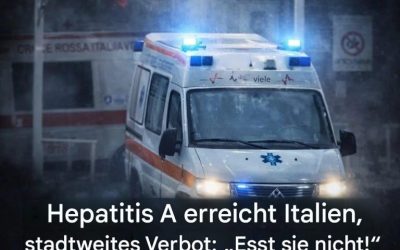 Hepatitis A erreicht Italien, dringende Maßnahmen: Konsum verboten (1 / 2)