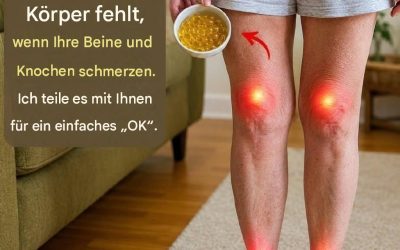 Das ist das Vitamin, das Ihrem Körper fehlt, wenn Ihre Beine und Knochen schmerzen. Ich gebe Ihnen das Vitamin für ein einfaches OK.