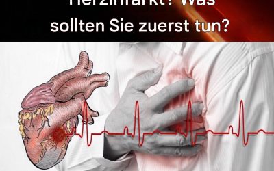 Erste Hilfe bei Herzinfarkt: 10 wichtige Schritte, die jeder kennen sollte