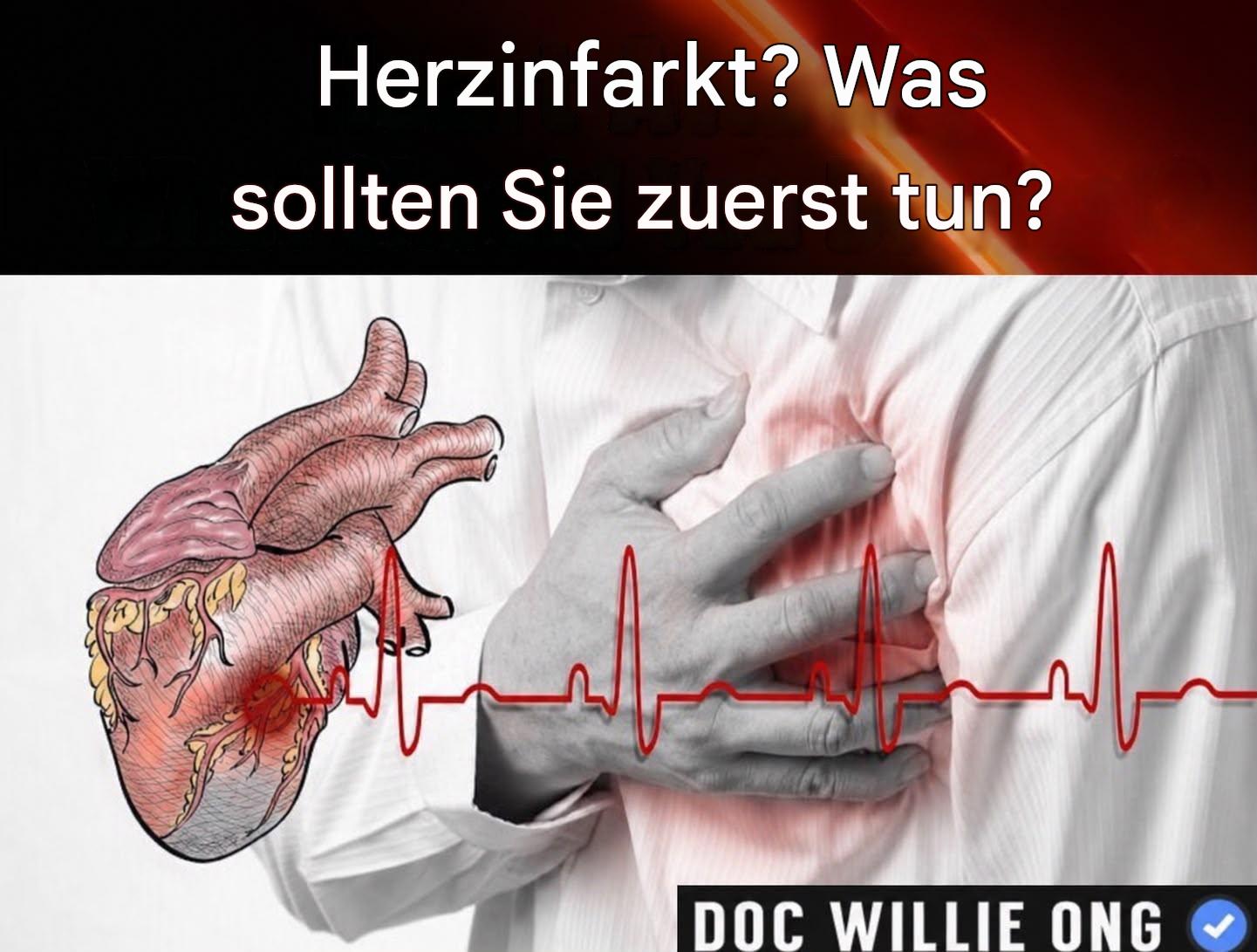 Erste Hilfe bei Herzinfarkt: 10 wichtige Schritte, die jeder kennen sollte