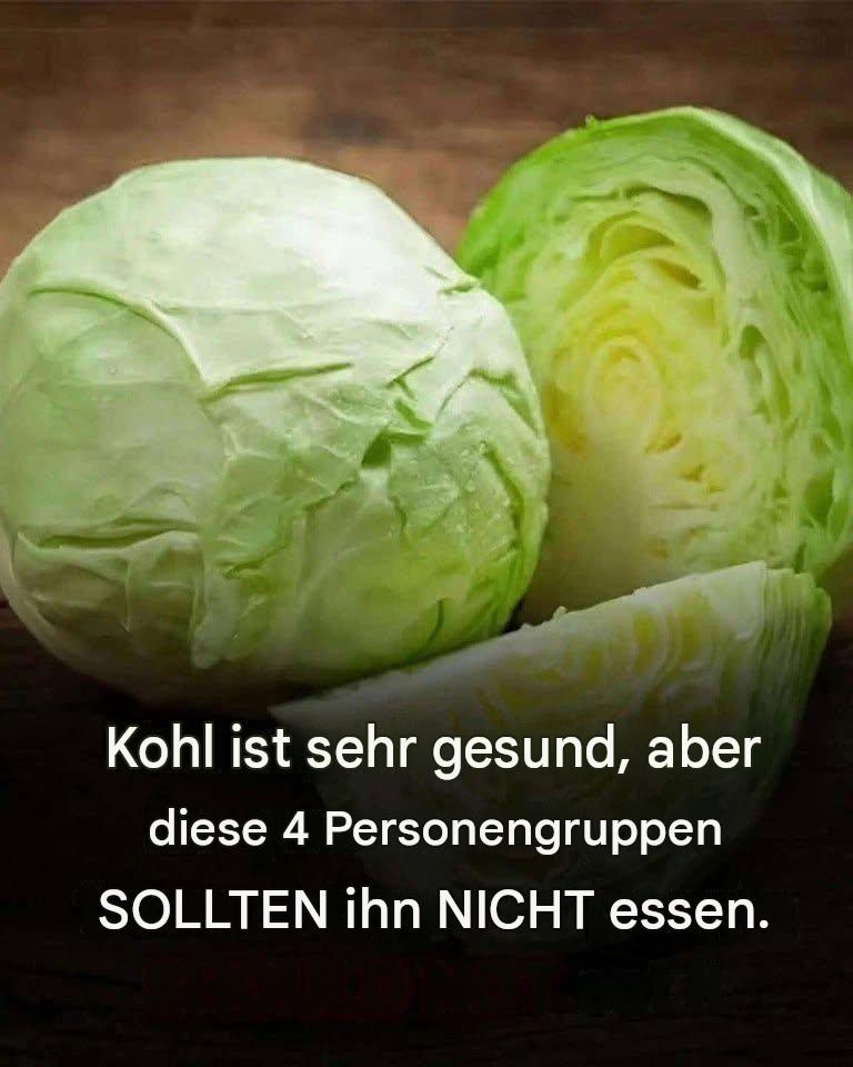 4 Personengruppen, die den Verzehr von Kohl vermeiden sollten