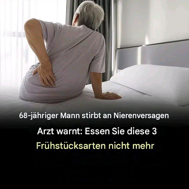 Drei Frühstücksarten, die Ihren Nieren schaden könnten