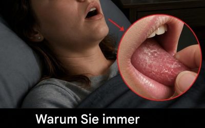 Wachen Sie mit trockenem Mund auf? Hier ist, was Ihr Körper Ihnen möglicherweise sagen will.