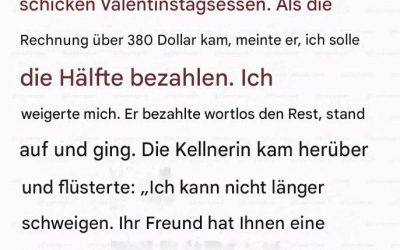 Eine Valentinsnacht, die zu einer unerwarteten Lebenslektion führte!