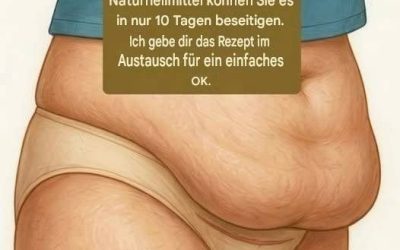 Das natürliche Heilmittel, das wir alle haben, um den Bauch zu bedecken: Das ist wirklich wichtig