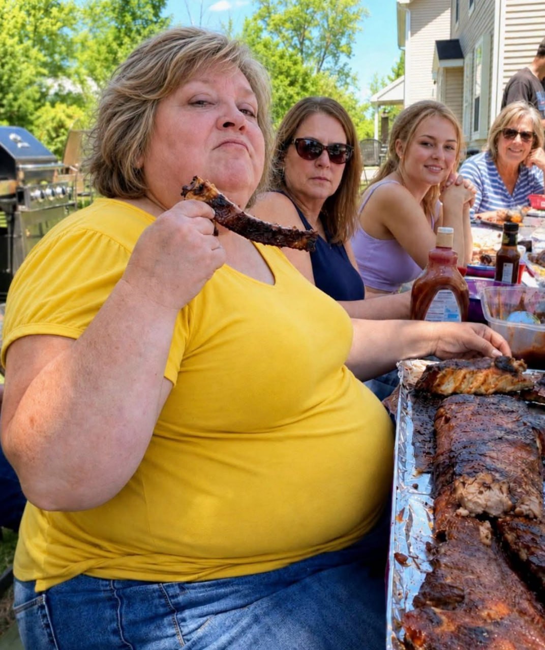 Meine Schwiegermutter kam früher mit ihrer ganzen Familie zu jedem Grillfest zu uns, um kostenlos bei uns zu essen. Als sie am 4. Juli ohne etwas mitbrachte, beschloss ich, ihr eine Lektion zu erteilen, die sie nie vergessen würde.