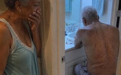Fünfunddreißig Jahre lang schloss sich mein Mann jeden Morgen um vier Uhr im Badezimmer ein. Und in der Nacht, als ich endlich durchs Schlüsselloch schaute, verstand ich, warum er immer flüsterte: „Ich tue das, um dich zu beschützen.“